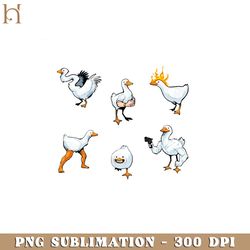 cursed ducks PNG Download