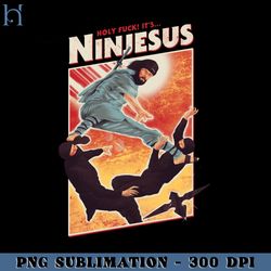 The Jesus Ninja  Funny Movie PNG