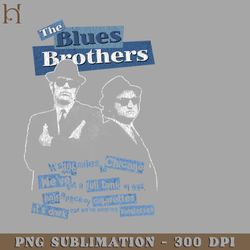 The Blues Brothers DISTRESSED PNG Download
