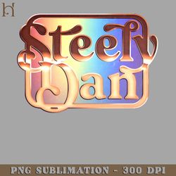 Steely Dan Retro FadedStyle Typography Design Digital Download PNG Download