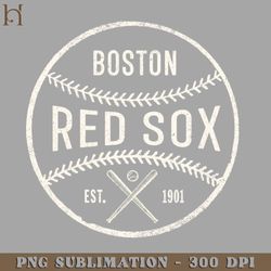 Vintage Boston Red Sox 2 by Buck Tee PNG Download