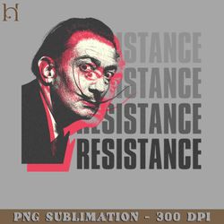 vintage retro dali resistance PNG Download