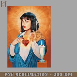 Vintage Saint Mia PNG Download