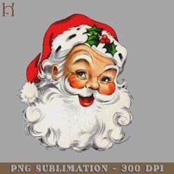 Vintage Santa PNG Download