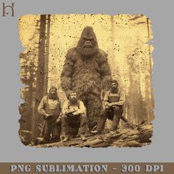 vintage bigfoot photo png download