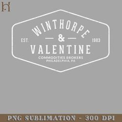 Winthorpe Valentine Commodities Brokers vintage logo PNG Download