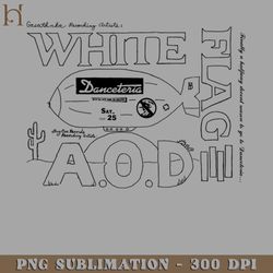 White Flag x AOD Danceteria 1985 Music PNG Download
