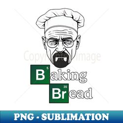 Baking Bread Head - Professional Sublimation Digital Download - Perfect for Creative Projects