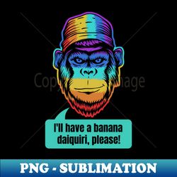 Monkey - Exclusive Sublimation Digital File - Perfect for Creative Projects