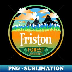 friston forest united kingdom nature landscape - decorative sublimation png file - stunning sublimation graphics