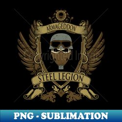 ARMAGEDDON - CREST EDITION - Exclusive PNG Sublimation Download - Instantly Transform Your Sublimation Projects