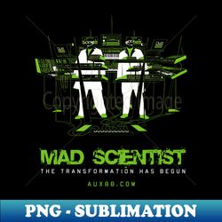 Aux88 Mad Scientist Live T-Shirt - Instant Sublimation Digital Download - Bring Your Designs to Life
