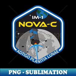 IM-1 Back on the Moon - Professional Sublimation Digital Download - Stunning Sublimation Graphics