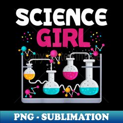 Science Girl Chemistry Student Stem Fields - Professional Sublimation Digital Download - Spice Up Your Sublimation Projects