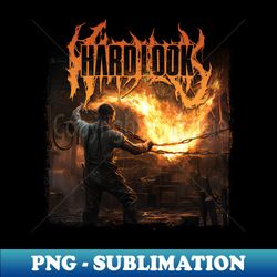 Sharpening the Iron by Hard Look - Creative Sublimation PNG Download - Perfect for Creative Projects