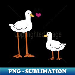 Colored duck couple - Premium Sublimation Digital Download - Instantly Transform Your Sublimation Projects