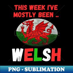 Wales Rugby T Shirt World Cup 2023 - PNG Transparent Digital Download File for Sublimation - Bold & Eye-catching