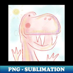 Cute t-rex - Unique Sublimation PNG Download - Instantly Transform Your Sublimation Projects