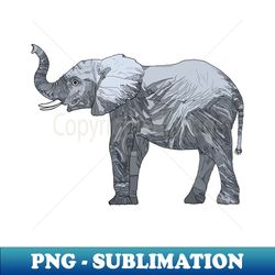 Abstract Elephant - PNG Transparent Digital Download File for Sublimation - Instantly Transform Your Sublimation Projects