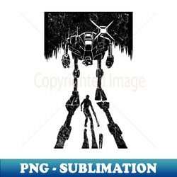 human versus robot - PNG Transparent Sublimation Design - Perfect for Creative Projects
