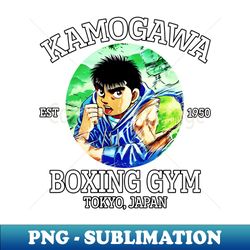 kamogawa boxing gym - ippo - sublimation-ready png file - perfect for sublimation mastery