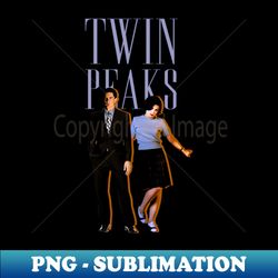 duo twin peaks - Instant Sublimation Digital Download - Bold & Eye-catching
