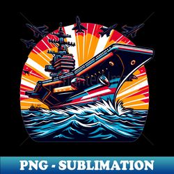 aircraft carrier - instant png sublimation download - defying the norms