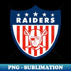 Oakland Raiders Badge - Sublimation-Ready PNG File - Add a Festive Touch to Every Day