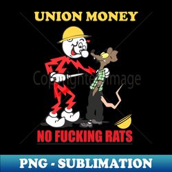 NO FUCKING RATS - FRESH DESIGN - Artistic Sublimation Digital File - Instantly Transform Your Sublimation Projects