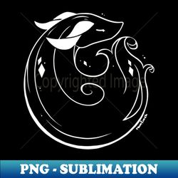 Ganyus Cryo Pearl - Decorative Sublimation PNG File - Boost Your Success with this Inspirational PNG Download
