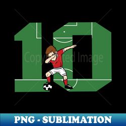 10th Birthday Boy Soccer Gift - Decorative Sublimation PNG File - Unlock Vibrant Sublimation Designs