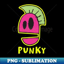 Punky Punk Rock - Signature Sublimation PNG File - Unleash Your Creativity