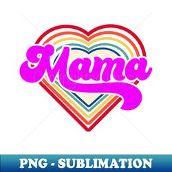 I Love Mama - Creative Sublimation PNG Download - Transform Your Sublimation Creations