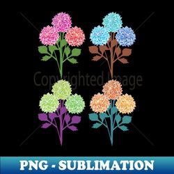 Dahlia Party - Professional Sublimation Digital Download - Defying the Norms