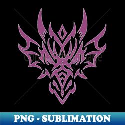 Dragon Tribal Head Infernus - PNG Transparent Digital Download File for Sublimation - Add a Festive Touch to Every Day
