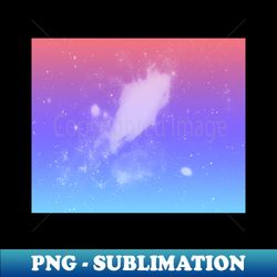 Watercolor Galaxy - Retro PNG Sublimation Digital Download - Perfect for Sublimation Art