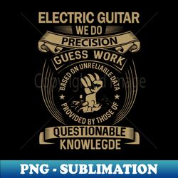 Electric Guitar - Creative Sublimation PNG Download - Defying the Norms