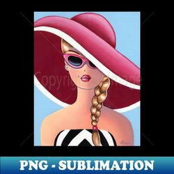 Summer doll - Signature Sublimation PNG File - Boost Your Success with this Inspirational PNG Download