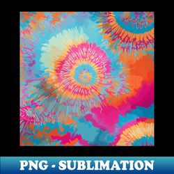 tie dye pattern - exclusive sublimation digital file - vibrant and eye-catching typography