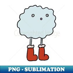Cloud in boots - Premium PNG Sublimation File - Defying the Norms