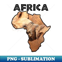 Africa Wildlife Continent Elephant Tug of War - PNG Transparent Sublimation File - Add a Festive Touch to Every Day
