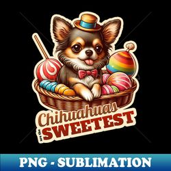 Chihuahua confectioner - Special Edition Sublimation PNG File - Transform Your Sublimation Creations