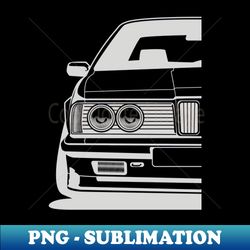 E24 635CSi 1986 - PNG Transparent Digital Download File for Sublimation - Instantly Transform Your Sublimation Projects