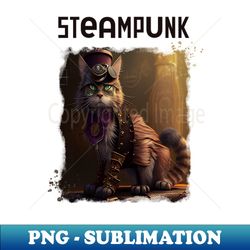 Steampunk cat - Artistic Sublimation Digital File - Spice Up Your Sublimation Projects