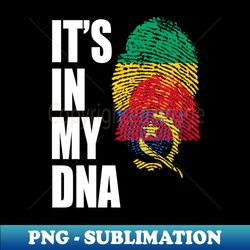 Gabonese And Angolan Mix Heritage DNA Flag - Instant PNG Sublimation Download - Revolutionize Your Designs