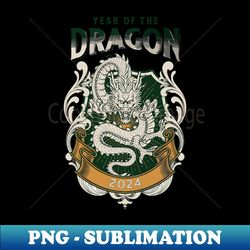 Year Of The Dragon - Stylish Sublimation Digital Download - Revolutionize Your Designs