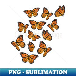 Monarch Butterflies - Professional Sublimation Digital Download - Perfect for Personalization