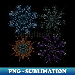 4 Elements Mandala - High-Resolution PNG Sublimation File - Spice Up Your Sublimation Projects