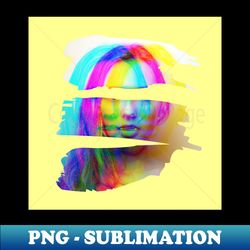 pop art colorful girl design - Creative Sublimation PNG Download - Vibrant and Eye-Catching Typography