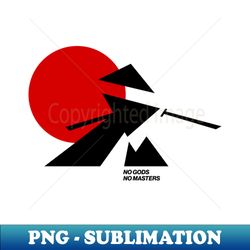 Ronin Warrior  Samurai T-Shirt - Unique Sublimation PNG Download - Bring Your Designs to Life